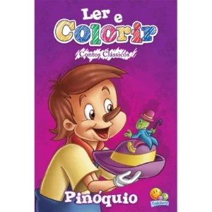 LIVRO CLASSICOS PARA COLORIR PINOQUIO - TODOLIVRO
