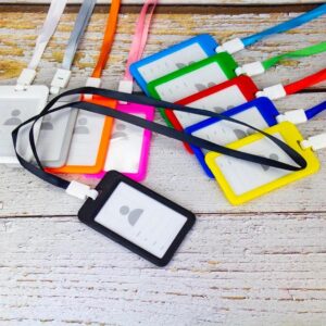 PORTA CARTAO CRACHA COM ALÇA COLOR DV80481 - DCARTE