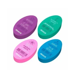 BORRACHA COLORIDA TR. OVAL COLOR SORTIDO BO1010601096 - MERCUR