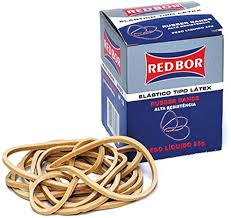 ELASTICO LATEX CX. C/ 30 UNID. 25G N18 - REDBOR